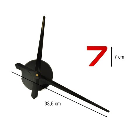 Zegar ścienny naklejany 12 cyfr 80-90 cm czarne wskazówki kolorowy Zegar ścienny naklejany 12 cyfr 80-90 cm czarne wskazówki kolorowy