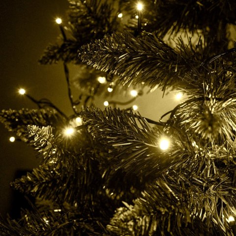Lampki LED łańcuch świetlny 10m 100LED ciepły biały 8 trybów świecenia Lampki LED łańcuch świetlny 10m 100LED ciepły biały 8 trybów świecenia