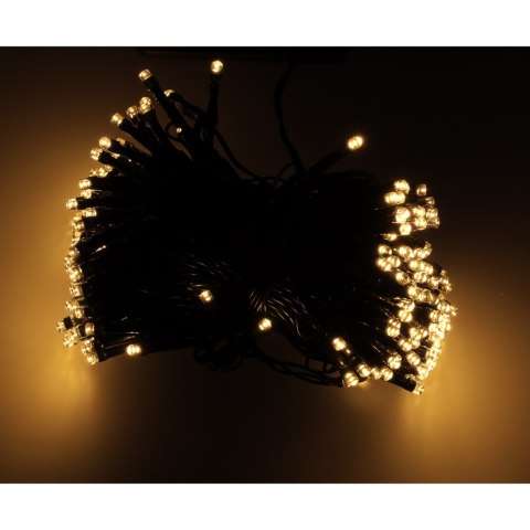 Lampki solarne ogrodowe LED choinkowe świąteczne łańcuch świetlny 20m 200LED ciepły Lampki solarne ogrodowe LED choinkowe świąteczne łańcuch świetlny 20m 200LED ciepły