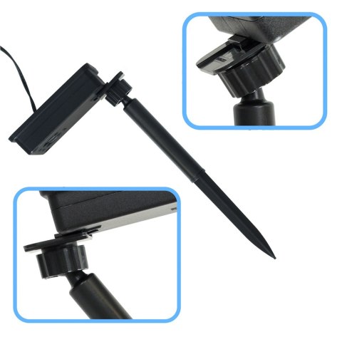 Lampki solarne ogrodowe LED choinkowe świąteczne łańcuch świetlny 20m 200LED ciepły Lampki solarne ogrodowe LED choinkowe świąteczne łańcuch świetlny 20m 200LED ciepły