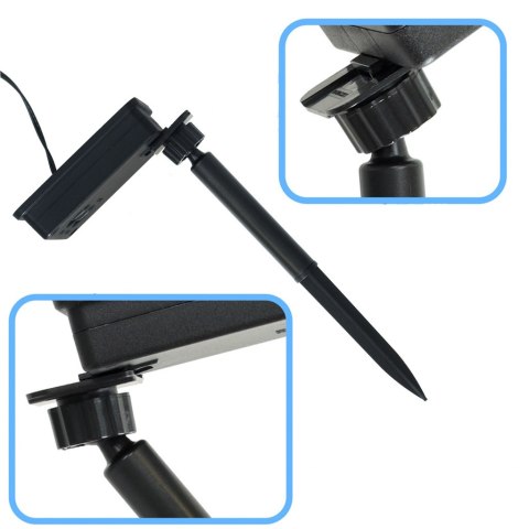 Lampki solarne ogrodowe LED choinkowe świąteczne łańcuch świetlny 20m 200LED multikolor Lampki solarne ogrodowe LED choinkowe świąteczne łańcuch świetlny 20m 200LED multikolor