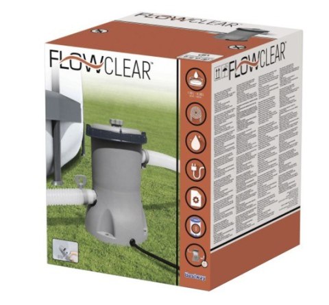 Pompa z filtrem 2006l/h - BESTWAY 58383 Pompa z filtrem 2006l/h - BESTWAY 58383