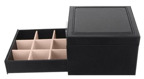 Kuferek na biżuterię - czarny K8898 Beautylushh Kuferek na biżuterię - czarny K8898 Beautylushh