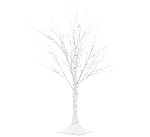 Drzewko ozdobne brzoza 180cm - Lampki LED 31V