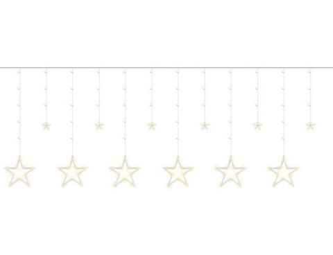 Kurtyna świetlna 138LED - ciepły biały 31V KŚ11317