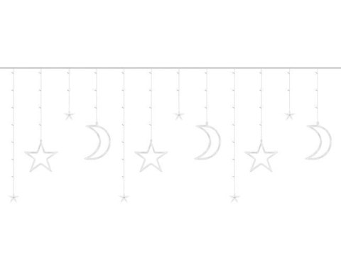 Kurtyna świetlna 138LED - multicolor 31V KŚ11328