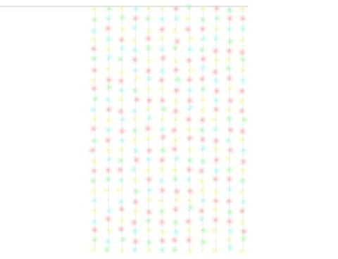 Kurtyna świetlna 300 LED - multicolor 31V KŚ11331