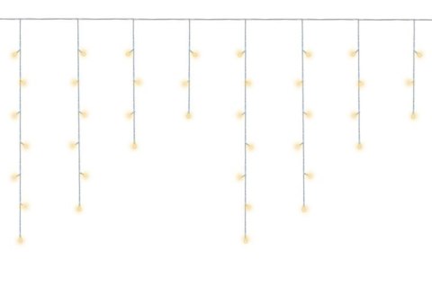 Lampki choinkowe - sople 300 LED ciepły biały 31V Lampki choinkowe - sople 300 LED ciepły biały 31V