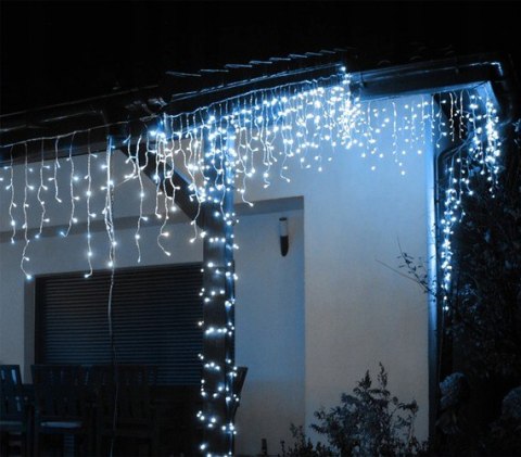 Lampki choinkowe - sople 300 LED zimny biały 31V Lampki choinkowe - sople 300 LED zimny biały 31V