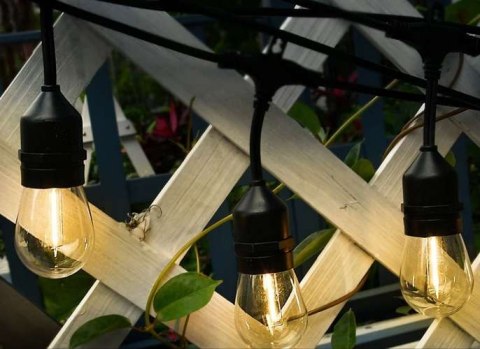 Girlanda ogrodowa wisząca 5m 24V IP44 Girlanda ogrodowa wisząca 5m 24V IP44