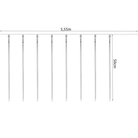 Lampki- meteory 36LED 50cm- multicolor 19929 Lampki- meteory 36LED 50cm- multicolor 19929