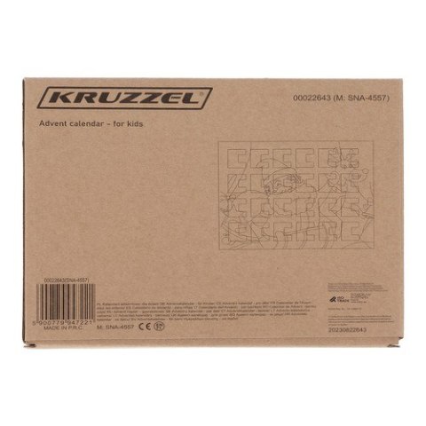 Kalendarz adwentowy- dla dzieci Kruzzel 22643