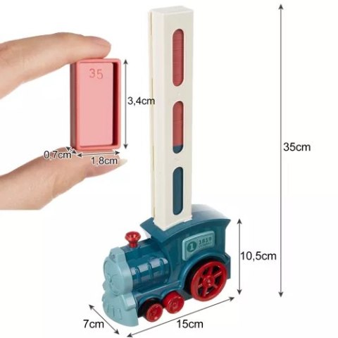 Kolejka- klocki domino 23204