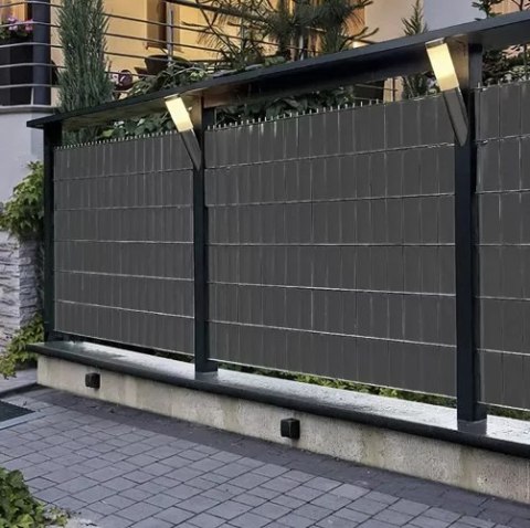 Taśma ogrodzeniowa 19cmx35m 450g/m2 antracyt 23696 Taśma ogrodzeniowa 19cmx35m 450g/m2 antracyt 23696