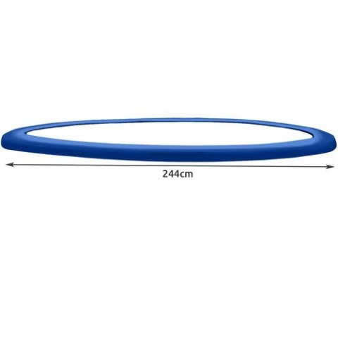 Osłona sprężyn do trampoliny 244cm - niebieska Osłona sprężyn do trampoliny 244cm - niebieska