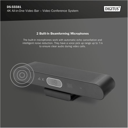 4K All-in-One Video Bar - Video Conference System | DS-55581