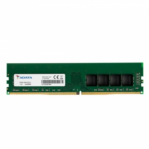 ADATA | 8 GB | U-DIMM | 3200 MHz | PC/serwer | Registered No | ECC No ADATA | 8 GB | U-DIMM | 3200 MHz | PC/serwer | Registered No | ECC No