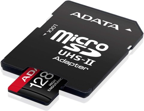 ADATA | AUSDX128GUI3V30SHA2-RA1 Karta pamięci | 128 GB | MicroSDXC | Pamięć flash klasy 10 | Adapter ADATA | AUSDX128GUI3V30SHA2-RA1 Karta pamięci | 128 GB | MicroSDXC | Pamięć flash klasy 10 | Adapter
