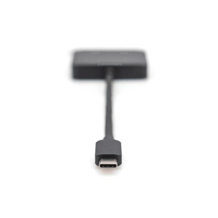 Adapter audio/wideo Digitus | 15-pinowy HD D-Sub (HD-15) | żeński | 19-pinowy HDMI Typ A | męski | czarny Adapter audio/wideo Digitus | 15-pinowy HD D-Sub (HD-15) | żeński | 19-pinowy HDMI Typ A | męski | czarny