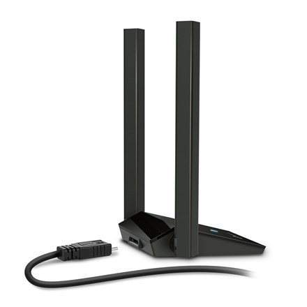 Adapter sieciowy USB 3.0 TP-LINK z obsługą standardów IEEE 802.11b/g/a/n/ac/ax (Wi-Fi 6) Adapter sieciowy USB 3.0 TP-LINK z obsługą standardów IEEE 802.11b/g/a/n/ac/ax (Wi-Fi 6)