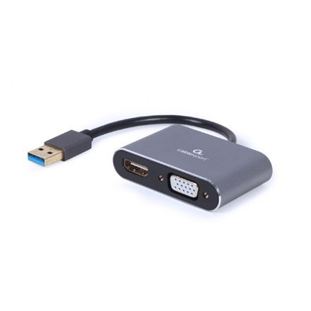 Adapter wideo Cablexpert | 15-pinowy HD D-Sub (HD-15) | 19-pinowy HDMI typ A | żeński | 9-pinowy USB typ A | męski | gwiezdna sz Adapter wideo Cablexpert | 15-pinowy HD D-Sub (HD-15) | 19-pinowy HDMI typ A | żeński | 9-pinowy USB typ A | męski | gwiezdna sz
