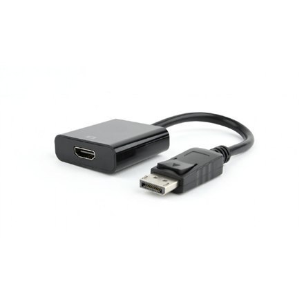 Adapter wideo Cablexpert | 19-pinowe HDMI typu A | żeńskie | 20-pinowe DisplayPort | męskie | czarne | 0,1 m Adapter wideo Cablexpert | 19-pinowe HDMI typu A | żeńskie | 20-pinowe DisplayPort | męskie | czarne | 0,1 m