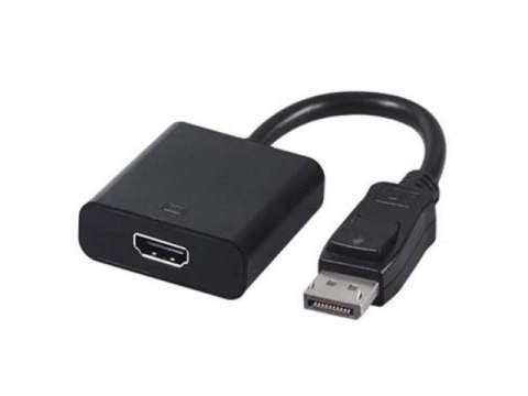 Adapter wideo Gembird | 19-pinowe HDMI typu A | żeńskie | 20-pinowe DisplayPort | męskie | czarne | 0,1 m Adapter wideo Gembird | 19-pinowe HDMI typu A | żeńskie | 20-pinowe DisplayPort | męskie | czarne | 0,1 m