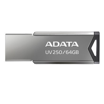 ADATA FlashDrive UV250 16GB Metal Black USB 2.0 Flash Drive, Retail ADATA ADATA FlashDrive UV250 16GB Metal Black USB 2.0 Flash Drive, Retail ADATA