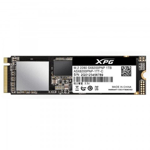 ADATA | XPG SX8200 Pro | 1000 GB | Interfejs SSD M.2 NVME | Prędkość odczytu 3500 MB/s | Prędkość zapisu 3000 MB/s ADATA | XPG SX8200 Pro | 1000 GB | Interfejs SSD M.2 NVME | Prędkość odczytu 3500 MB/s | Prędkość zapisu 3000 MB/s