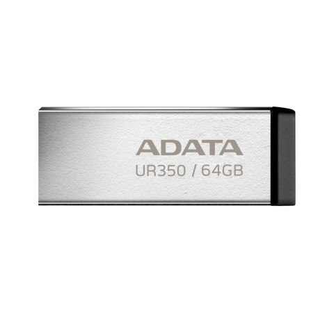 ADATA | Pamięć Masowa USB | UR350 | 64 GB | USB 3.2 Gen1 | Czarny ADATA | Pamięć Masowa USB | UR350 | 64 GB | USB 3.2 Gen1 | Czarny