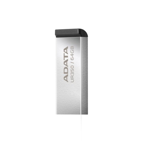 ADATA | Pamięć Masowa USB | UR350 | 64 GB | USB 3.2 Gen1 | Czarny ADATA | Pamięć Masowa USB | UR350 | 64 GB | USB 3.2 Gen1 | Czarny