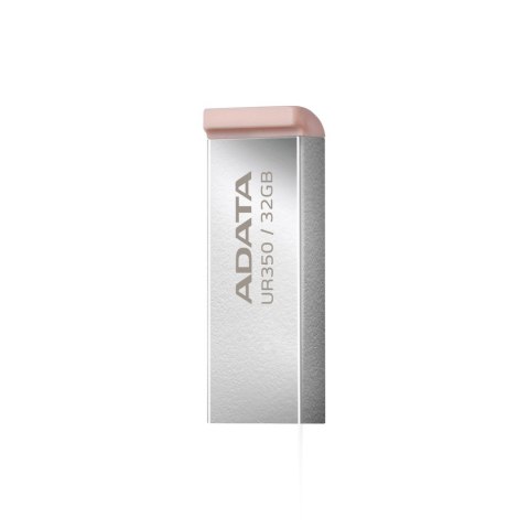 ADATA | Pamięć USB | UR350 | 32 GB | USB 3.2 Gen1 | Brązowy ADATA | Pamięć USB | UR350 | 32 GB | USB 3.2 Gen1 | Brązowy