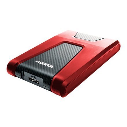 ADATA | Portable Hard Drive | HD650 | 1000 GB | 2.5 " | USB 3.2 Gen1 (backward compatible with USB 2.0) | Red ADATA | Portable Hard Drive | HD650 | 1000 GB | 2.5 " | USB 3.2 Gen1 (backward compatible with USB 2.0) | Red