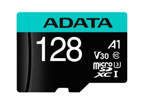 ADATA | Premier Pro | UHS-I U3 | 128 GB | micro SDXC | Pamięć flash klasy 10 | z adapterem ADATA | Premier Pro | UHS-I U3 | 128 GB | micro SDXC | Pamięć flash klasy 10 | z adapterem
