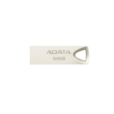 ADATA USB 2.0 UV210 64 GB, Srebrny Metalowej Konstrukcji, Gwarancja 60 Miesięcy ADATA USB 2.0 UV210 64 GB, Srebrny Metalowej Konstrukcji, Gwarancja 60 Miesięcy