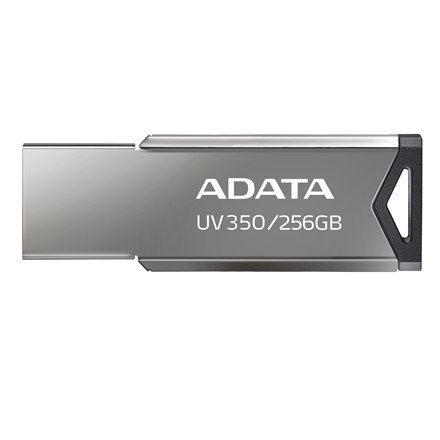 ADATA | USB Flash Drive | UV350 | 256 GB | USB 3.2 | Silver ADATA | USB Flash Drive | UV350 | 256 GB | USB 3.2 | Silver