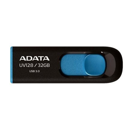 ADATA | UV128 | 128 GB | USB 3.0 | Black/Blue ADATA | UV128 | 128 GB | USB 3.0 | Black/Blue