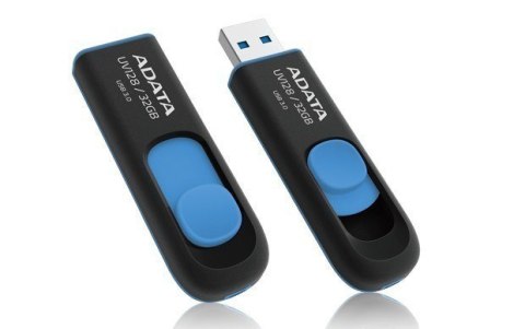 ADATA | UV128 | 32 GB | USB 3.0 | Black/Blue ADATA | UV128 | 32 GB | USB 3.0 | Black/Blue