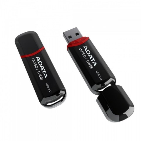 ADATA | UV150 | 64 GB | USB 3.0 | Czarny ADATA | UV150 | 64 GB | USB 3.0 | Czarny