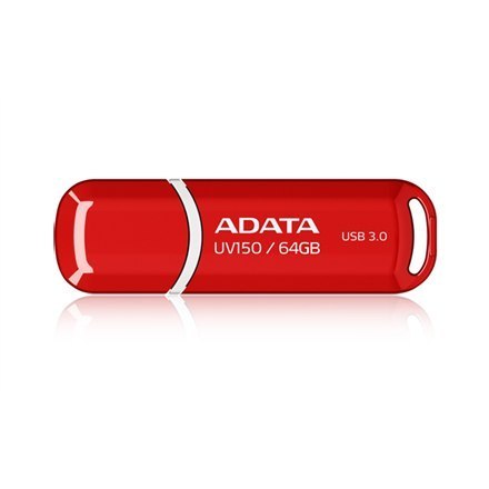 ADATA UV150 64 GB USB 3.0 w Kolorze Czerwonym ADATA UV150 64 GB USB 3.0 w Kolorze Czerwonym