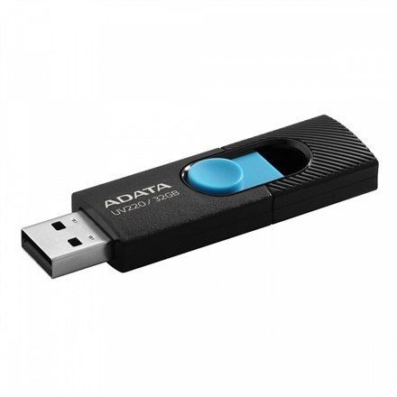 ADATA UV220 32GB Pendrive USB 2.0 Czarno-Niebieski ADATA UV220 32GB Pendrive USB 2.0 Czarno-Niebieski