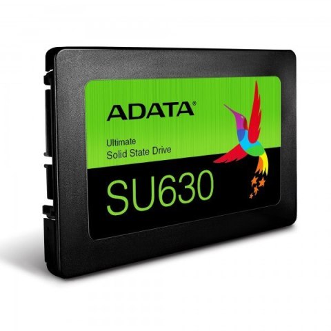 ADATA | Ultimate SU630 3D NAND SSD | 960 GB | Format SSD 2.5" | Interfejs SSD SATA | Prędkość odczytu 520 MB/s | Prędkość zapisu ADATA | Ultimate SU630 3D NAND SSD | 960 GB | Format SSD 2.5" | Interfejs SSD SATA | Prędkość odczytu 520 MB/s | Prędkość zapisu