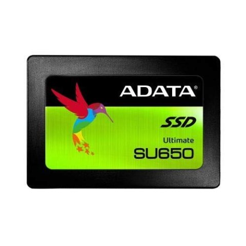 ADATA | Ultimate SU650 | ASU650SS-240GT-R | 240 GB | Format SSD 2,5" | Interfejs SSD SATA | Prędkość odczytu 520 MB/s | Prędkość ADATA | Ultimate SU650 | ASU650SS-240GT-R | 240 GB | Format SSD 2,5" | Interfejs SSD SATA | Prędkość odczytu 520 MB/s | Prędkość