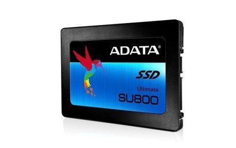 ADATA | Ultimate SU800 | 512 GB | Format SSD 2,5" | Interfejs SSD SATA | Prędkość odczytu 560 MB/s | Prędkość zapisu 520 MB/s ADATA | Ultimate SU800 | 512 GB | Format SSD 2,5" | Interfejs SSD SATA | Prędkość odczytu 560 MB/s | Prędkość zapisu 520 MB/s