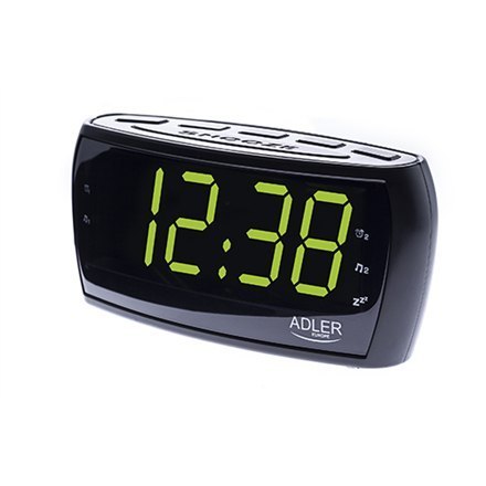 Adler | AD 1121 | Alarmclock Radio | Black | Alarm function Adler | AD 1121 | Alarmclock Radio | Black | Alarm function