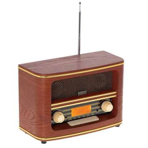 Adler | AD 1187 | Retro Radio | AUX in | Wooden | Alarm function