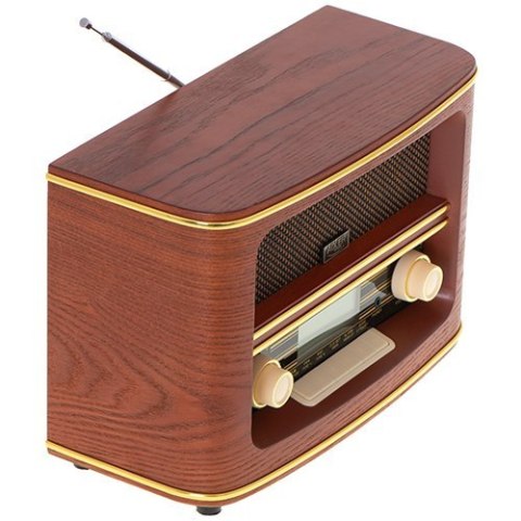 Adler | AD 1187 | Retro Radio | AUX in | Wooden | Alarm function