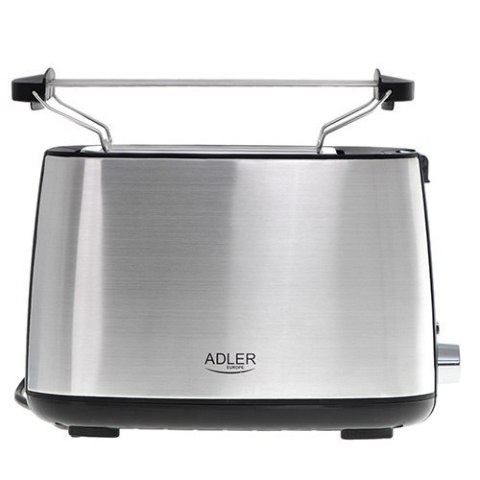 Adler | AD 3214 | Toaster | Power 750 W | Number of slots 2 | Housing material Stainless steel | Silver Adler | AD 3214 | Toaster | Power 750 W | Number of slots 2 | Housing material Stainless steel | Silver