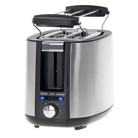 Adler | AD 3214 | Toaster | Power 750 W | Number of slots 2 | Housing material Stainless steel | Silver Adler | AD 3214 | Toaster | Power 750 W | Number of slots 2 | Housing material Stainless steel | Silver