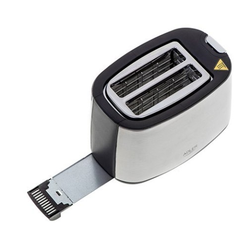 Adler | AD 3214 | Toaster | Power 750 W | Number of slots 2 | Housing material Stainless steel | Silver Adler | AD 3214 | Toaster | Power 750 W | Number of slots 2 | Housing material Stainless steel | Silver